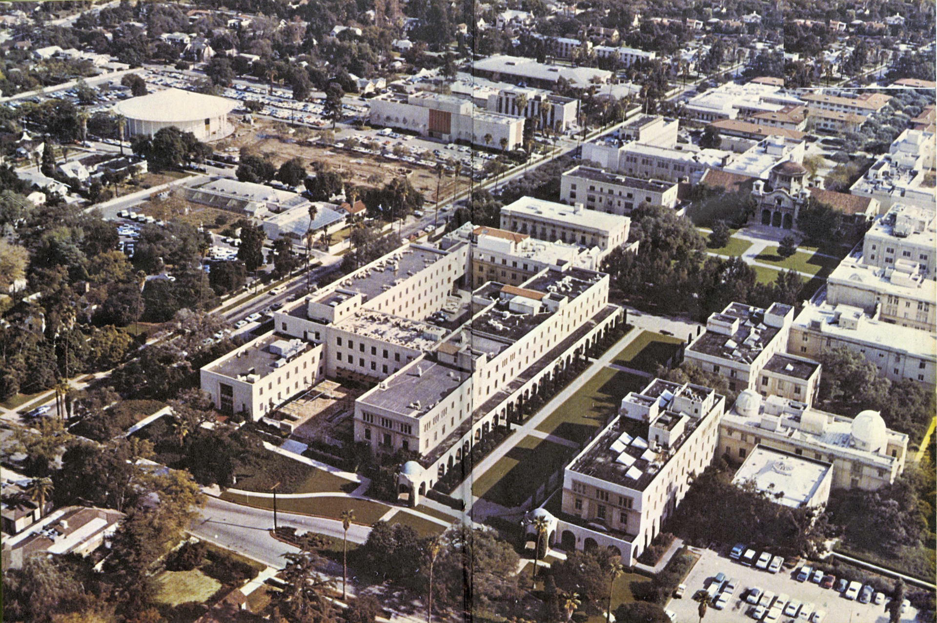 Aerial view ofthe California Institute of Technology