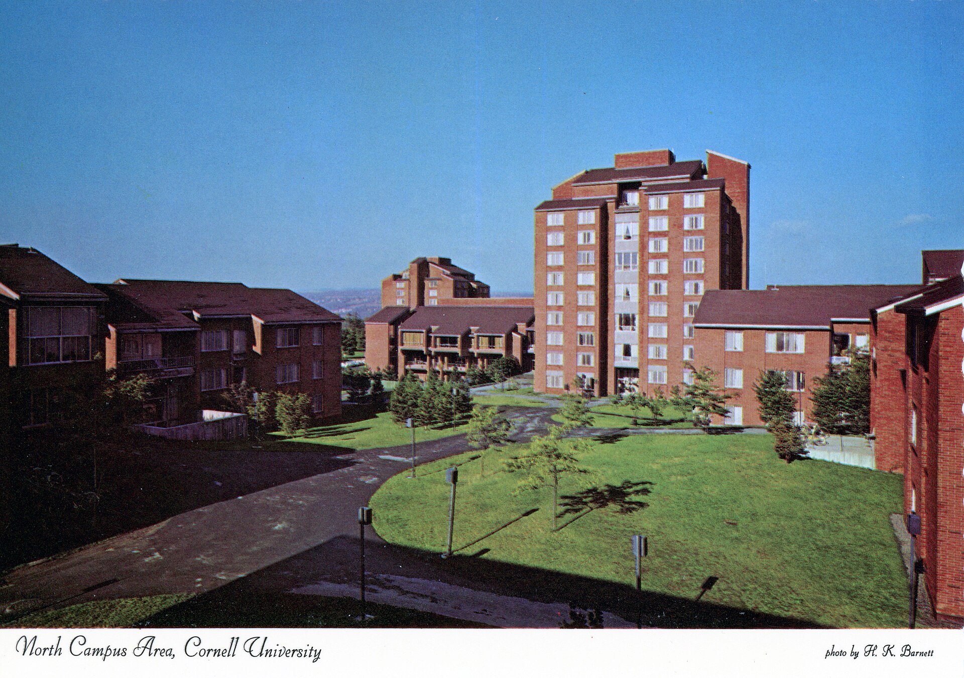 Cornell University North Campus area