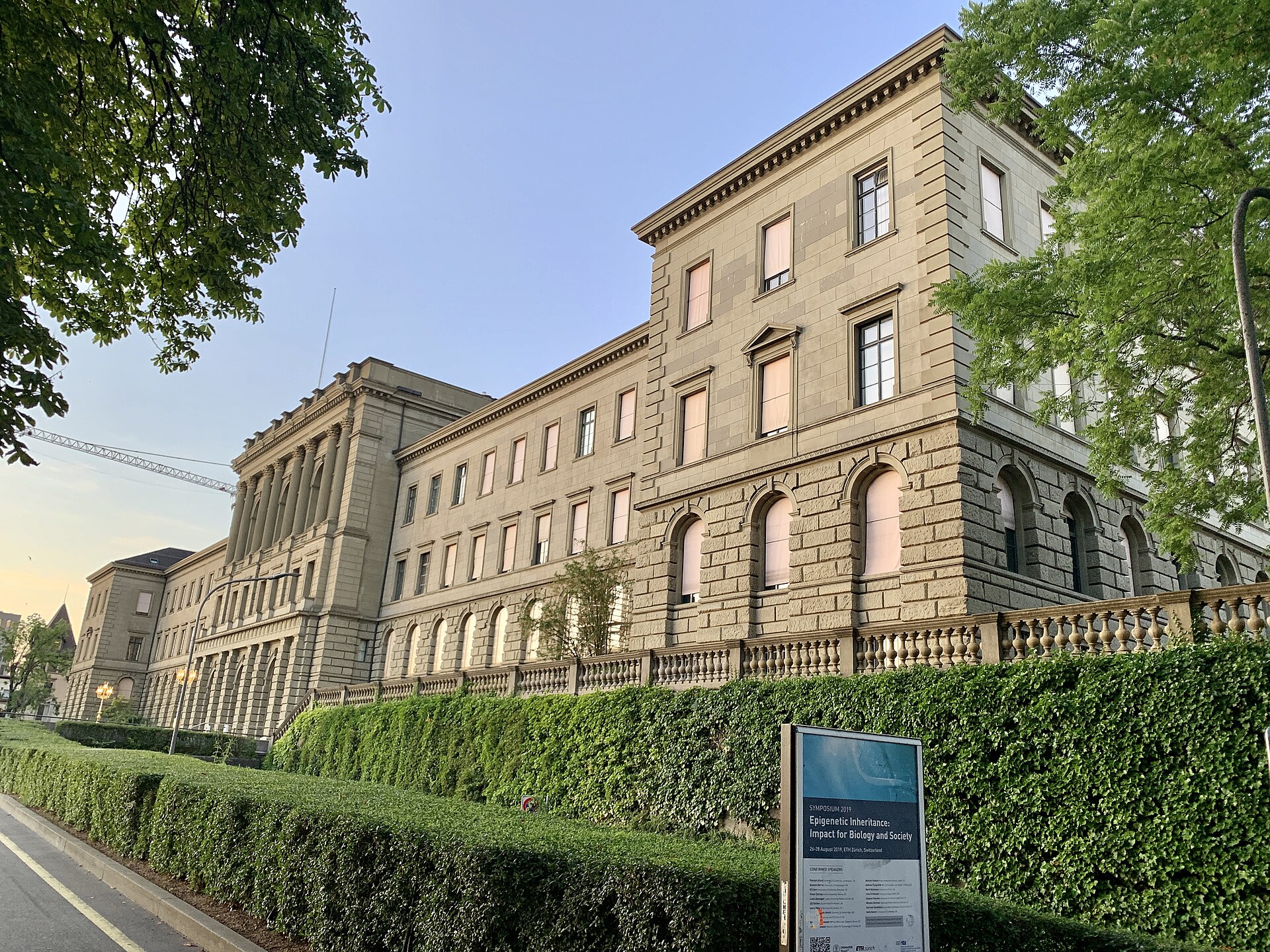 Zürich ETH, Federal Institute of Technology Building