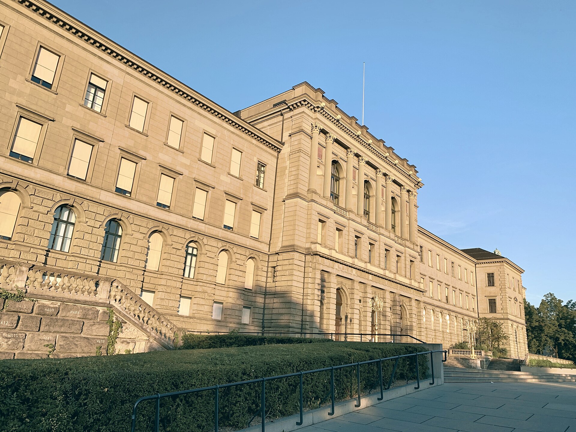 Zürich ETH, Federal Institute of Technology Building