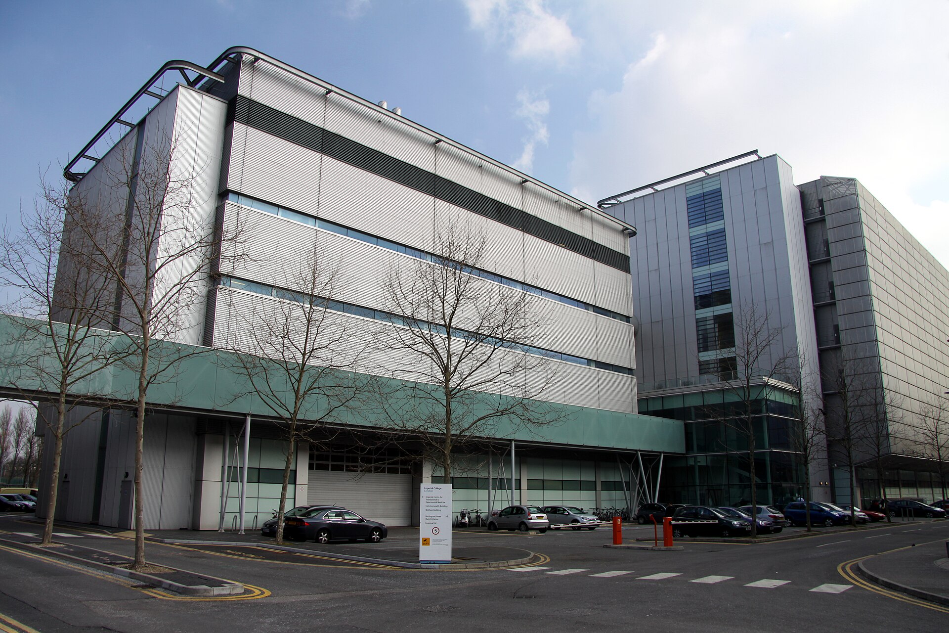 Campus of Imperial College in Hammersmith and Fullham, London, Great Britain.