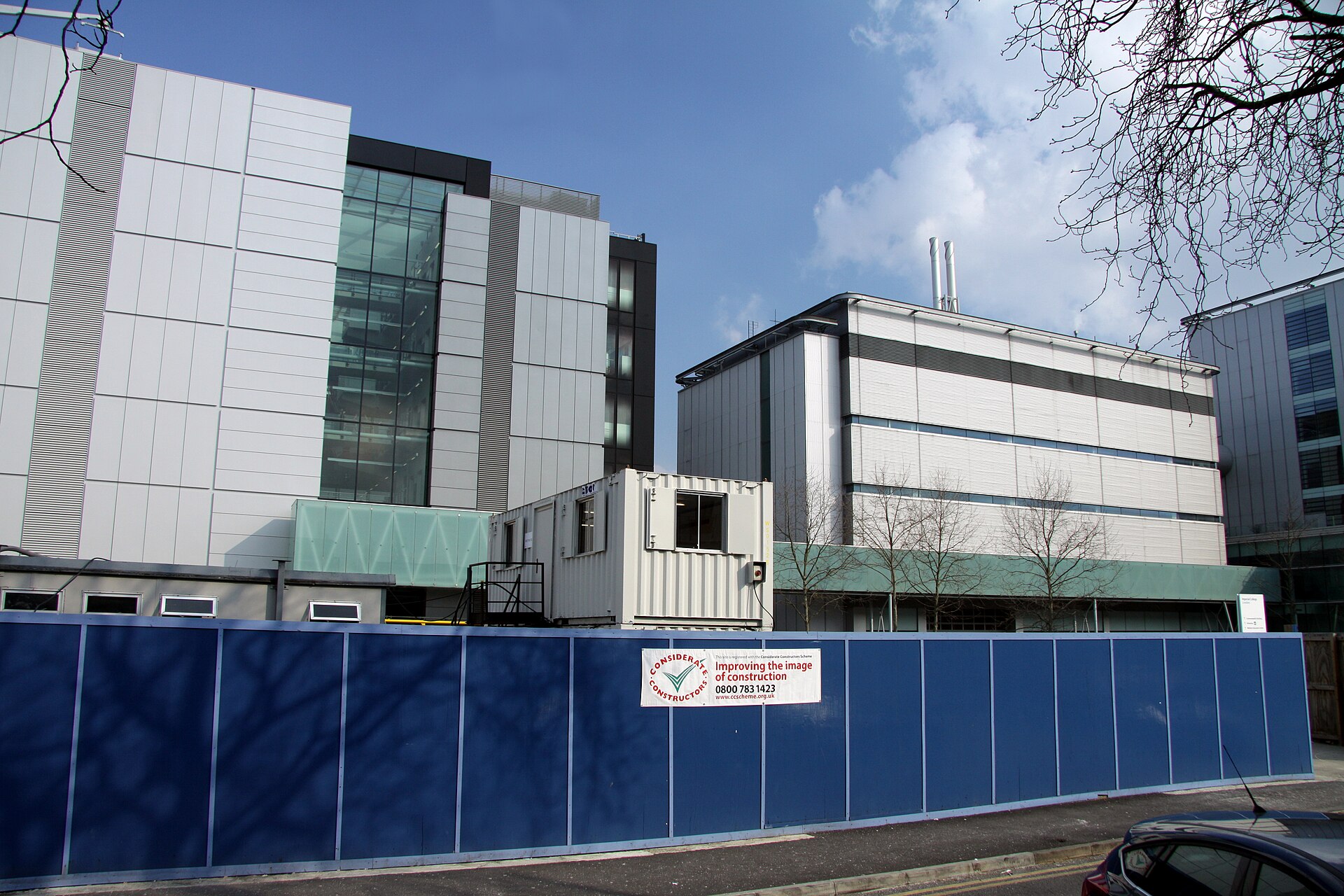 Campus of Imperial College in Hammersmith and Fullham, London, Great Britain.