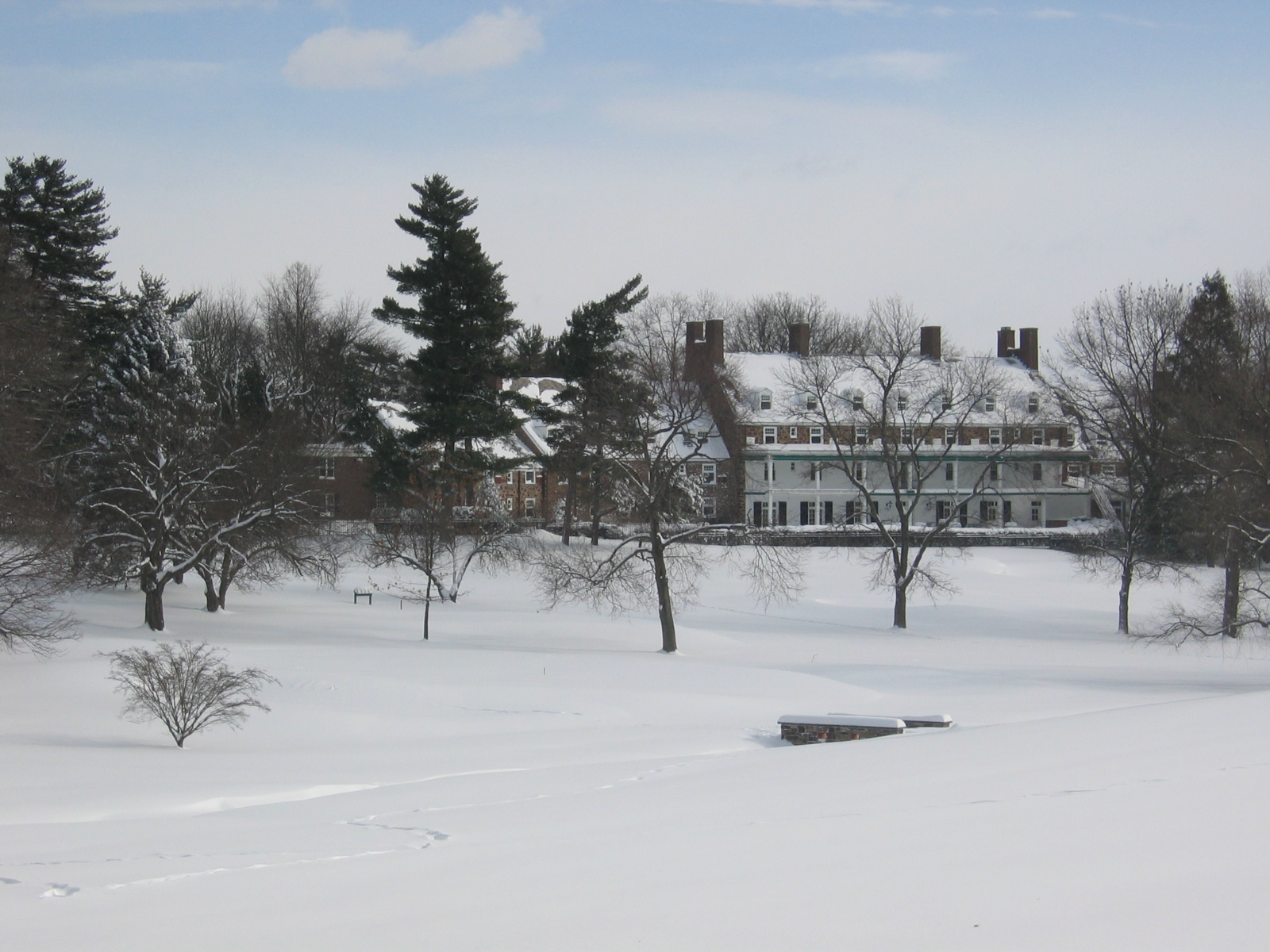 Forbes College at Princetown University, from College Road West