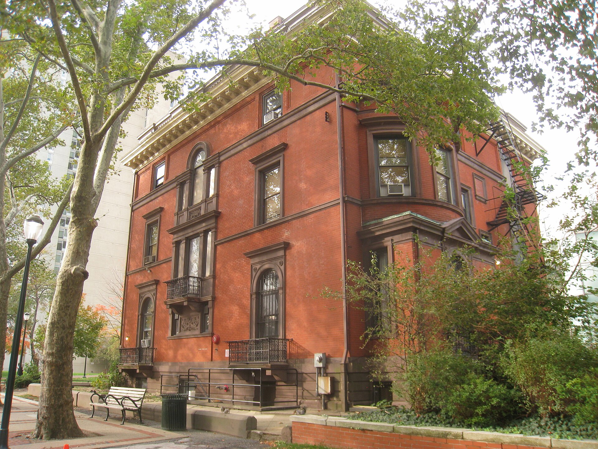 George W. Childs Drexel Mansion (now Alpha Tau Omega Fraternity) University of Pennsylvania IMG 6638